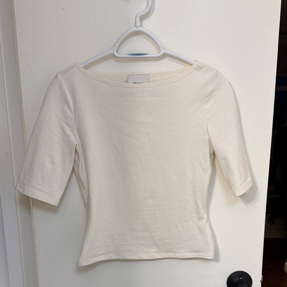 Reformation Santino Knit Top